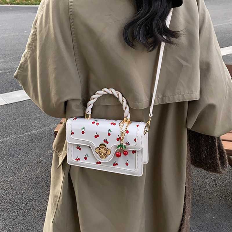 Trendy Small Square Crossbody Bag Womens Handbag Quality New Style Fashion Black Shoulder Flap BagXJ251021