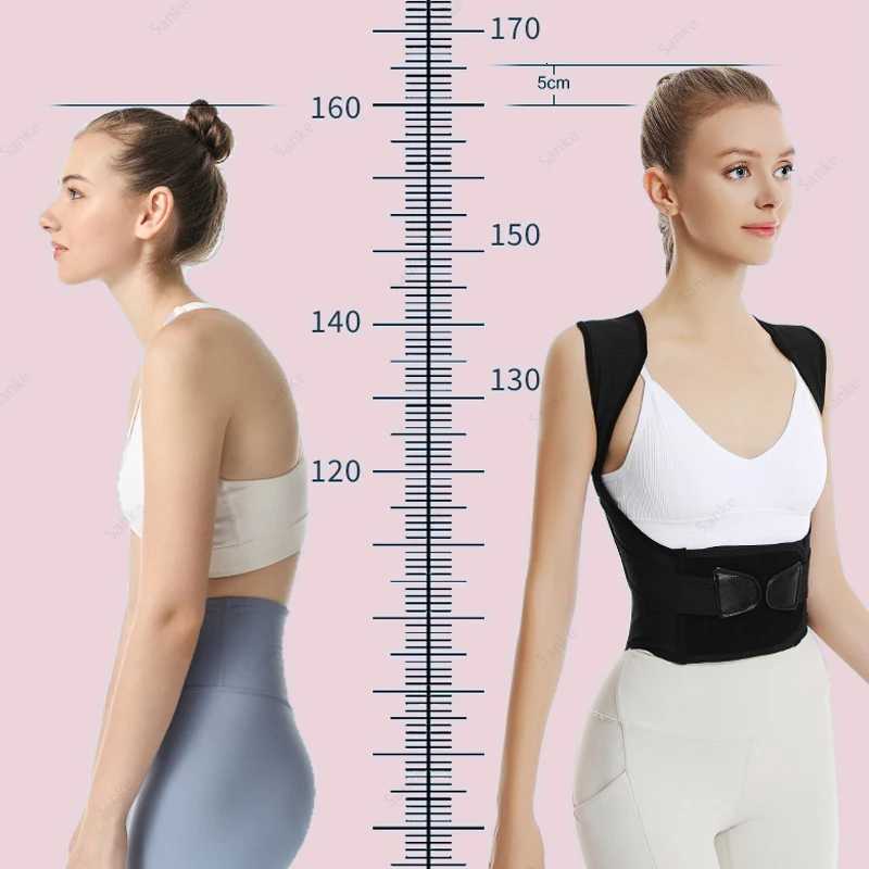 New Adult Posture Corrector Belt Breathable Back Correction Strap Women Men Back Support Sitting Position Correction Tool1 D251021
