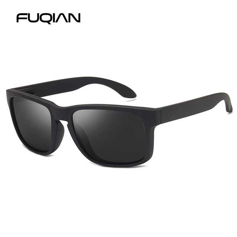 Classic Fashion Square Polarized Sunglasses Men Vintage Plastic Male Sun Glasses Women Stylish Black Outdoor Sports Shades UV400 J251114