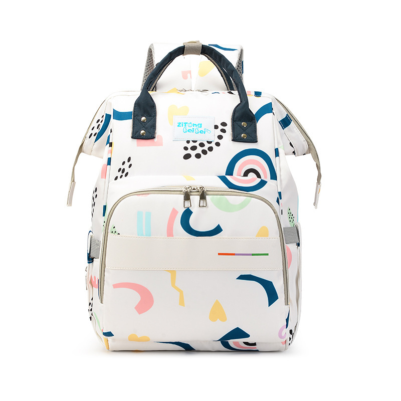 Fashion designer mommy bag mommy baby backpack large capacity new handheld single shoulder multi-functional bag for pregnant women going out