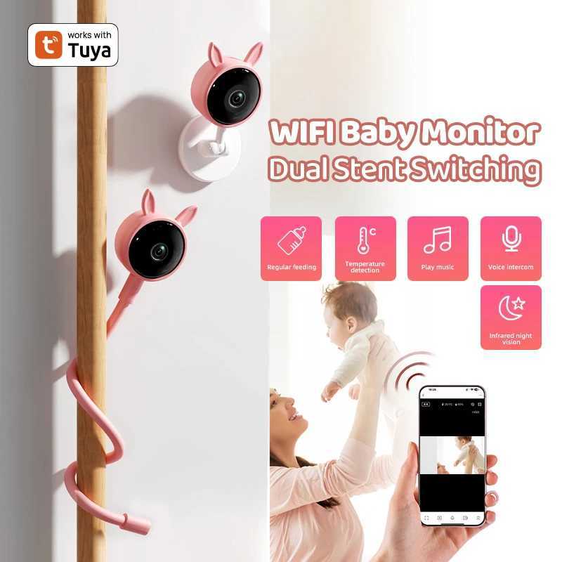 Baby monitor tuya smart Wifi video surveillance camera no red exposure baby safety protection bluetooth network remote control J251121