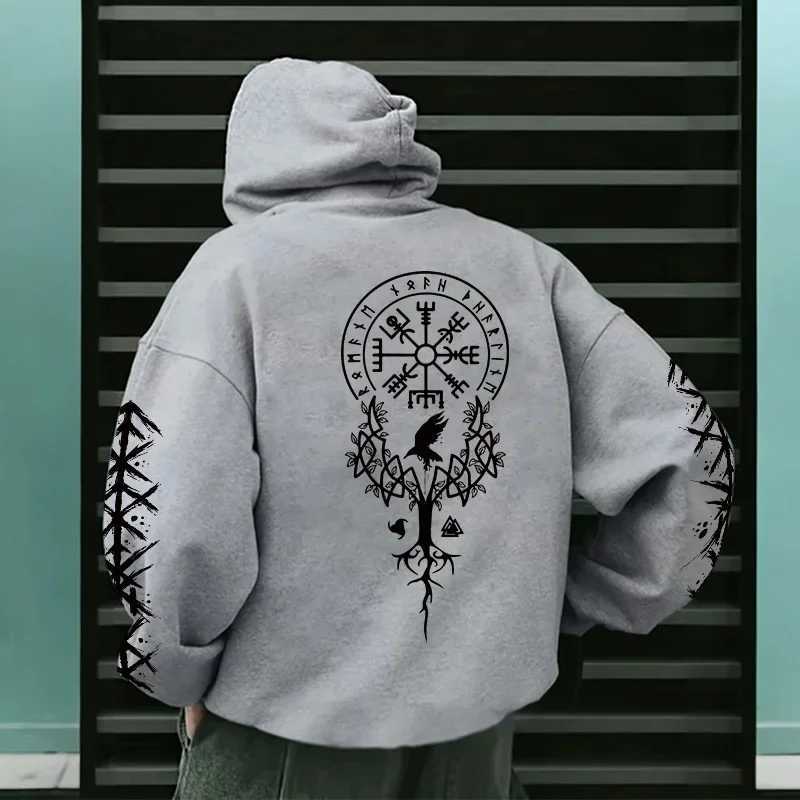 2025 New Arrival Man Hoodie High Quality Hooded Long Sleeve Sweatshirt Autumn Winter Male Daily Casual Sport Pullover Y2K Gothic W251021