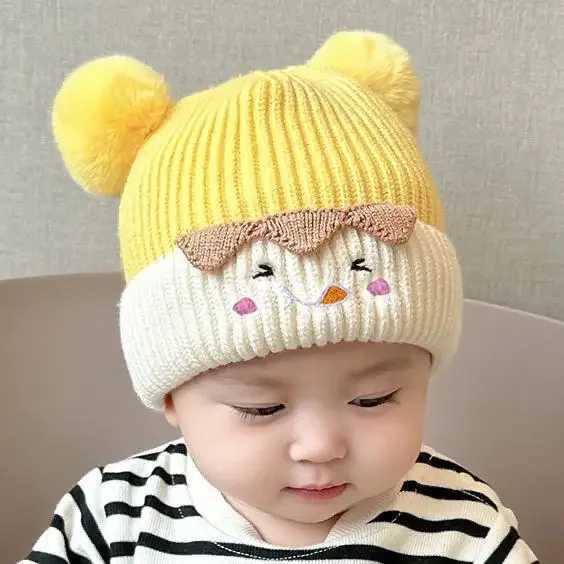Warm Knitted Baby Christmas Hat Infant Winter Beanie Soft Cozy Cap Ear Protection Holiday Accessory for Toddler Outdoor Wear J251021