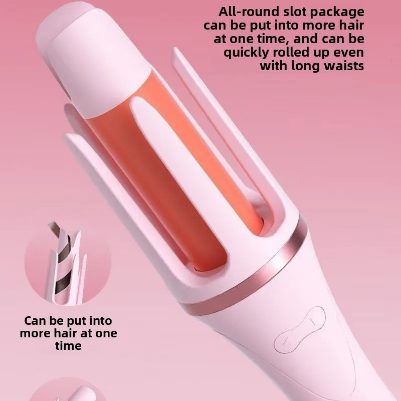 Fully Automatic Curling Iron AntiTangle Hair Curler with Negative Ions Latest Curling Wand Hair Curler for longlasting styling 251018