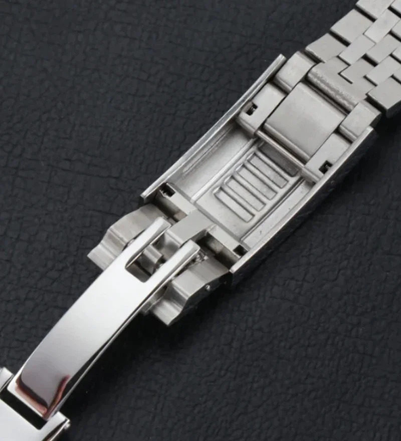 20mm 21mm Jubilee 904 Watchband For Sub GMT Yacht Daytona Mens Strap watch chain Mod Parts Replacement Accessories 251016