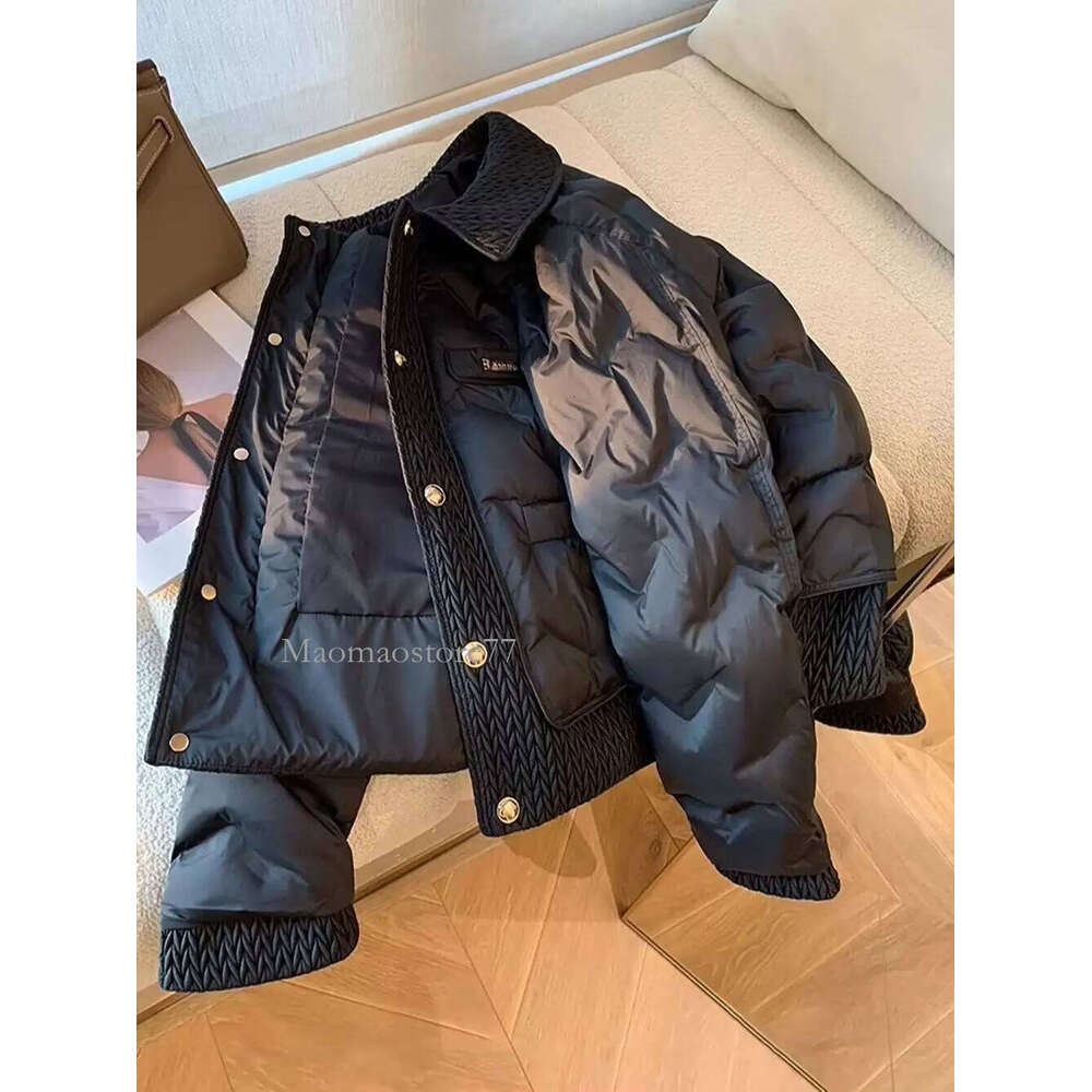 Women Cotton Padded Coats Autumn Winter Lightweight Fashion Turn-Down Collar Quilted Jacket Outerwear Female Warm Overcoats womens coat