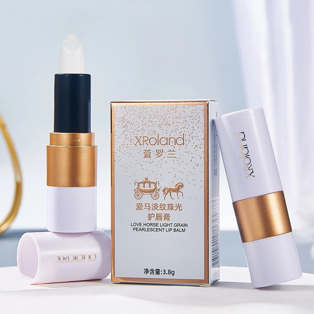 Reduce Fine Lines Pearl Lip Balm Makeup Lip Base Improve lip dry Moisturizing Lip Care Female Lipstick Cosmetics 251018