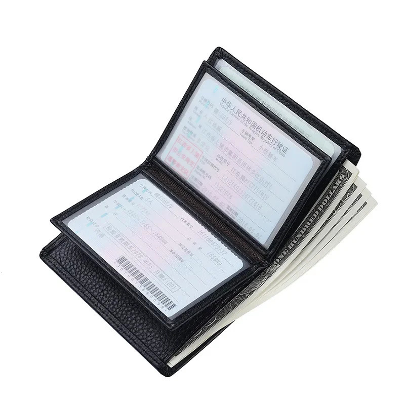Mens Wallet Fashion High Quality Pu Male Card Bag Credit Card Drivers License Storage Bag 251013