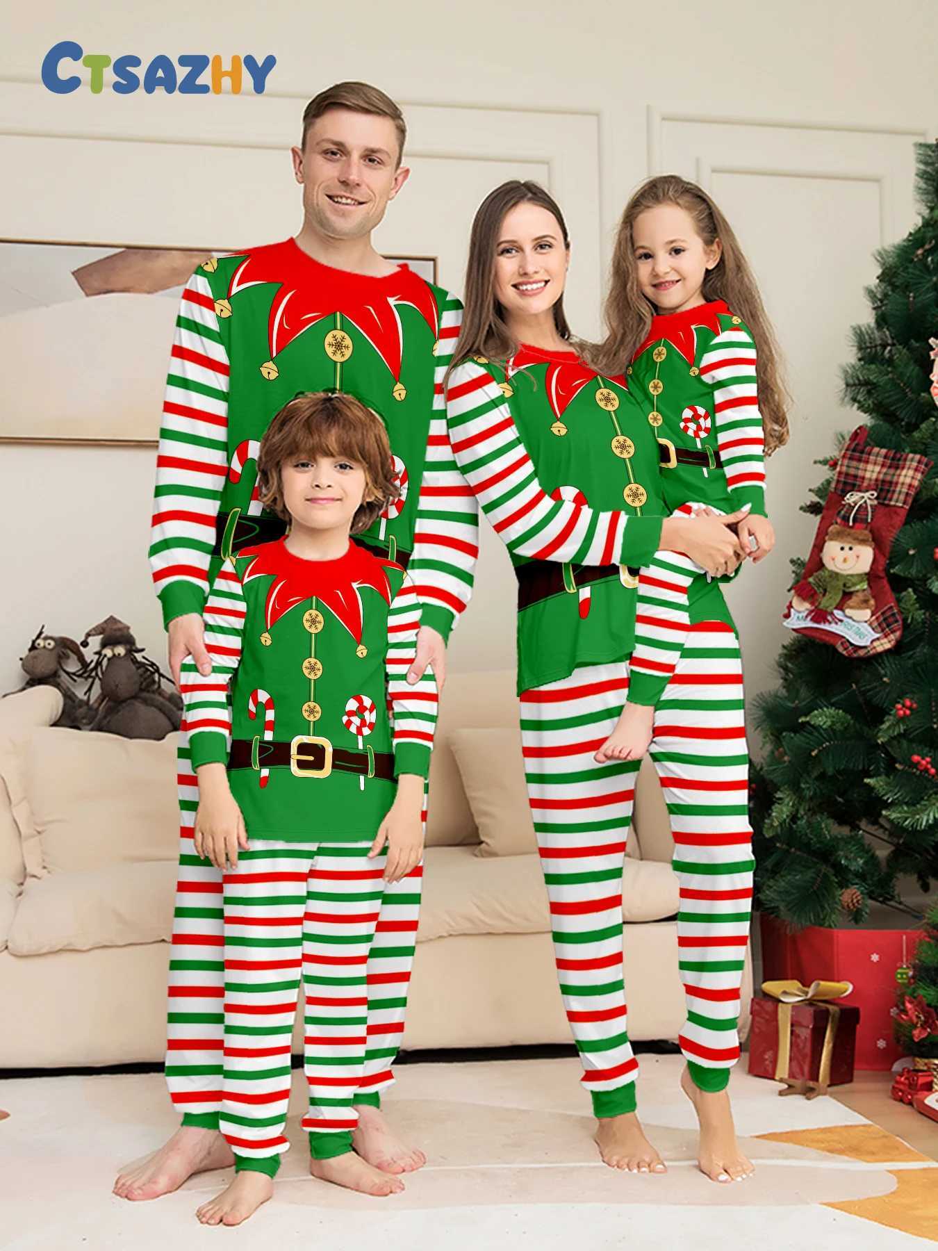 Christmas Pajama Sets for Family All over Christmas Patterns Create Warm Memories L2510215Z2A