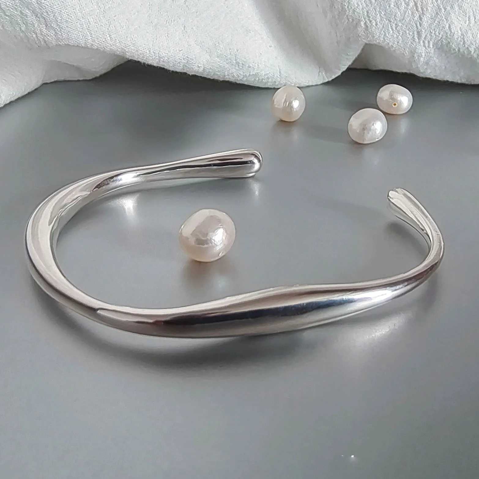 100 Solid 925 Sterling Silver Metal Bracelet for Women Men Vintage Handmade Geometric Bracelet Birthday Gift SB451 J251021