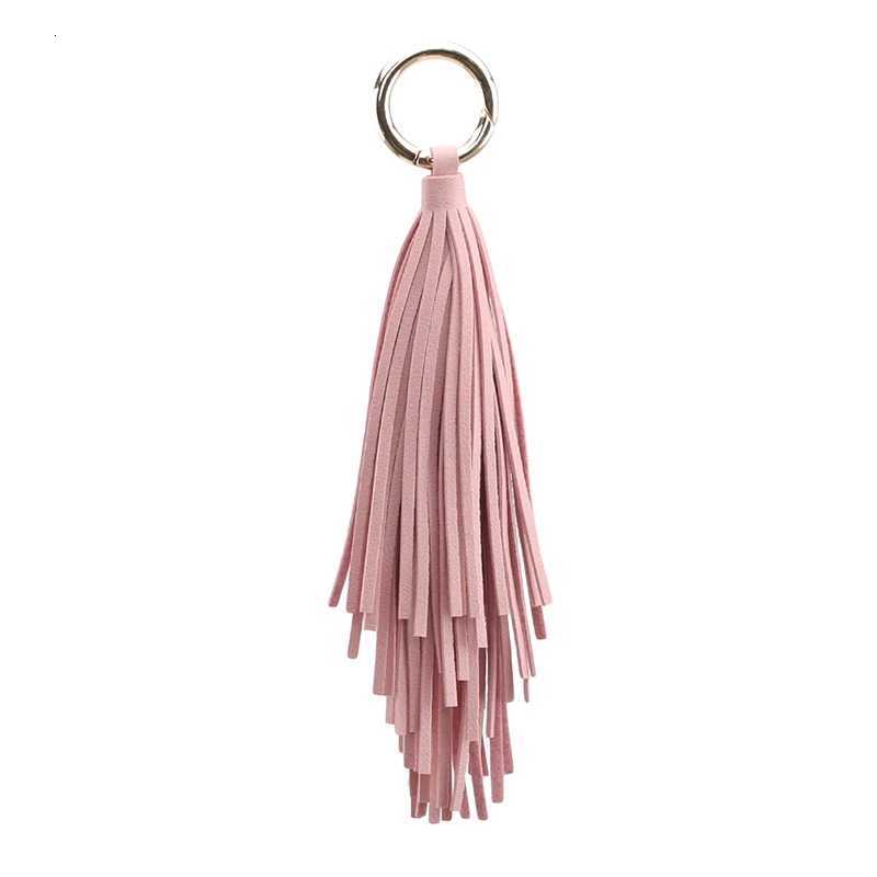 Fashion Tassel Key Chain Women Cute Tassel KeyChain Bag Accessory PU Leather Tassels Car Key Ring Fringe Jewelry W251021