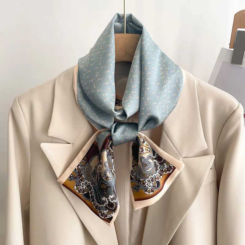 37 Color New Wen Silk Printed Design Scarf Shawl Fashion Luxury Long Narrow Small Silk Scarves Ladies band scarveW251021