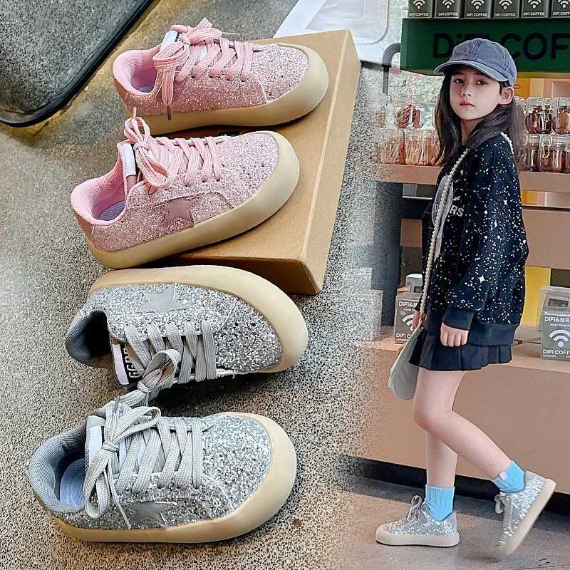 Sneakers Kids Summer New Boys Girls Sports Mesh Shoes Casual Board Shoes Leather Soft Soled Children Small White Shoes W251021