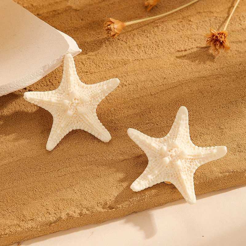 New Fashion Highgrade Shell Starfish Shape Hairpin Barrettes for Women Girl Accessories Headwear Hair Claw WholesaleW254021