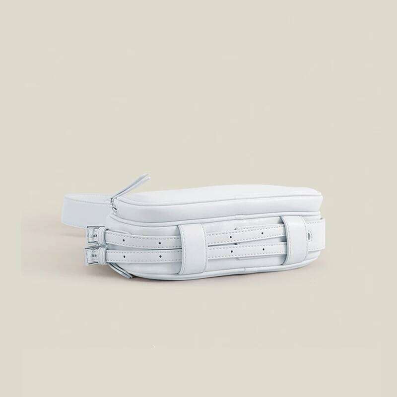 Genuine Leather Underarm New Niche Design Cowhide Waist Multi-Pocket Fashion Women's One-Shoulder Crossbody Bag 251021