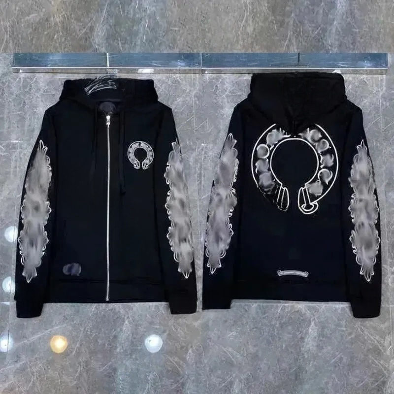 5A Chrome Hoodie 2025 Designer Hoodie High-quality Designer Hoodie Jacket Tracksuit Men Polo Veste Coat Men's And Women's Hoodies Sleeves St