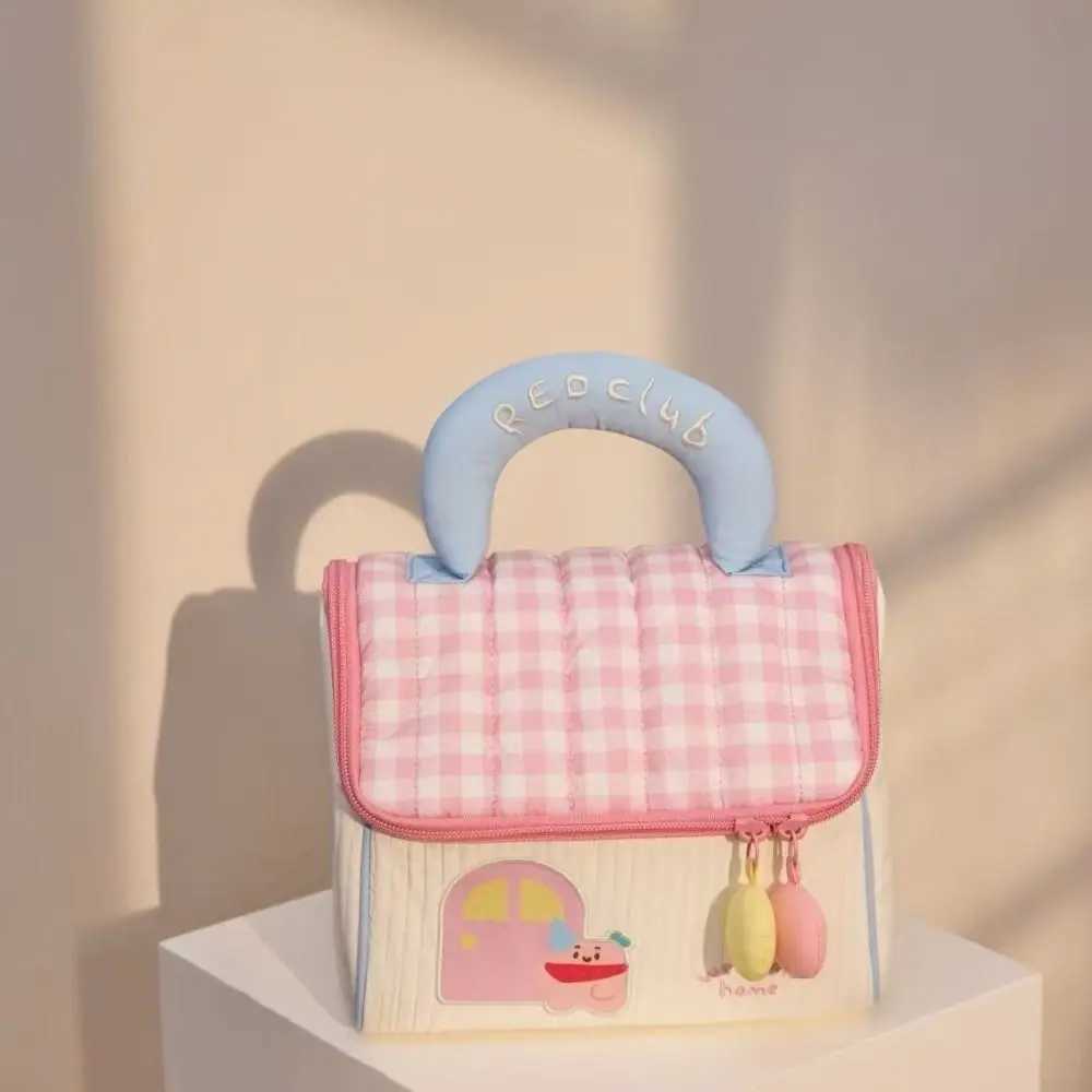 Makeup Bag Large Capacity Portable Cosmetics Storage Bag Multifunctional Handheld Cosmetic Pouch Travel Cosmetic Bags CasesW251021