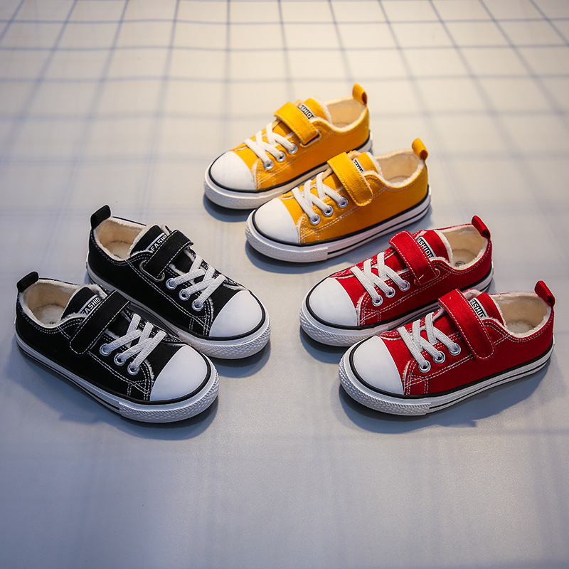 Kids Canvas Shoes Toddler Infant Design Canvas Shoes Kidszworld Children Boy Girl Walking Cloth Sneakers Sizes 19 - 36 US4c-US4y K1189