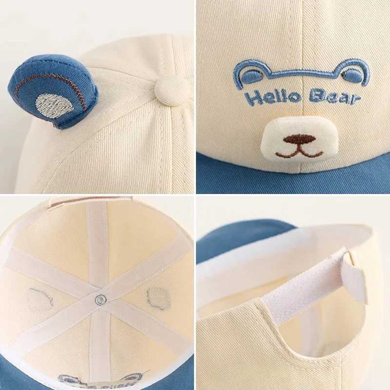 Cute Cartoon Baby Duck Tongue Caps 324 Months Boy Girl Spring New Baseball Cap Soft Brim Outdoor Kids Sunscreen Duckbill Hats J251021