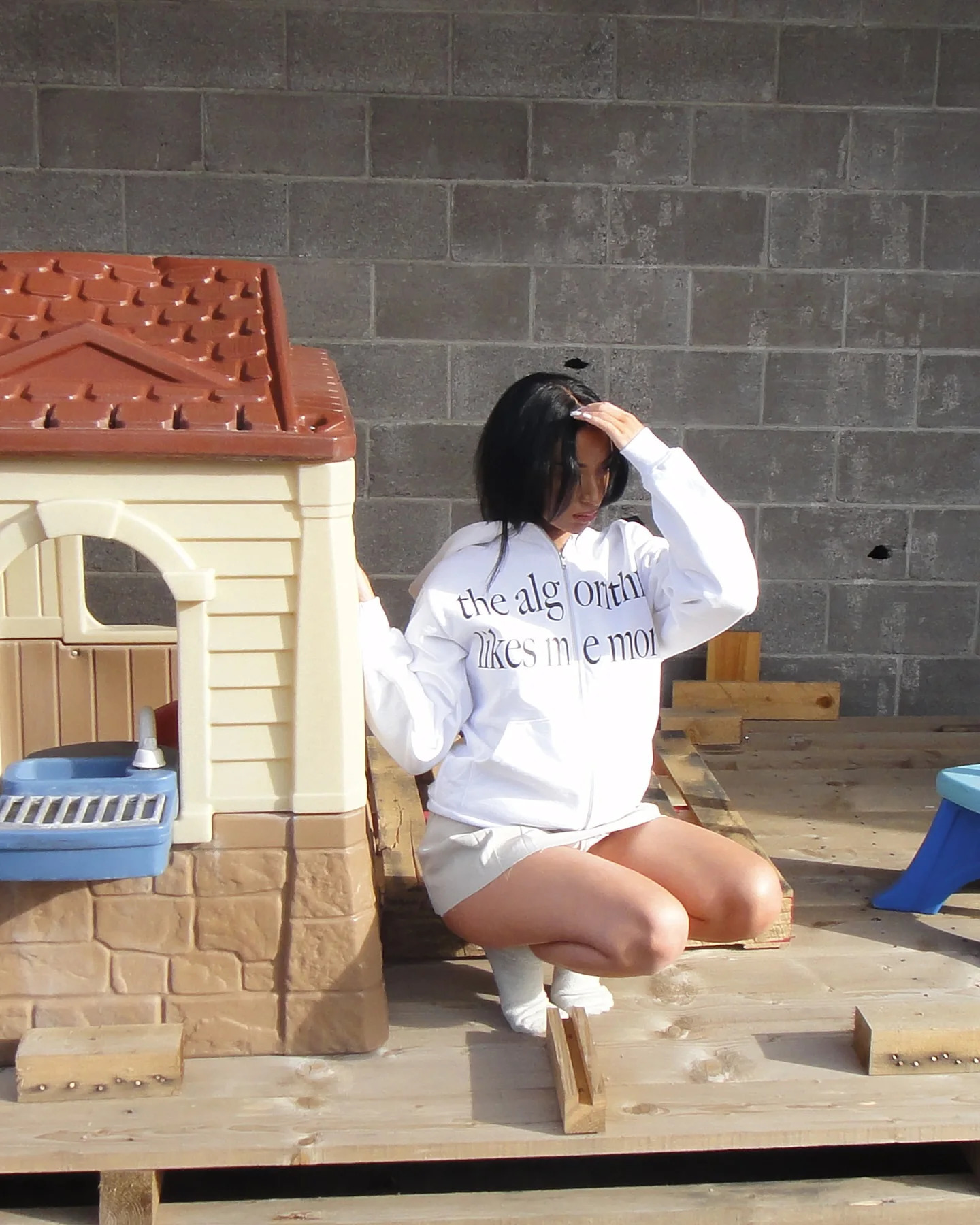 Harajuku Retro Letter Printed Women Zipper Hoodie Casual White Loose Y2K Hoodies Comfortable Cotton Woman Clothing Sweatshirt 251017