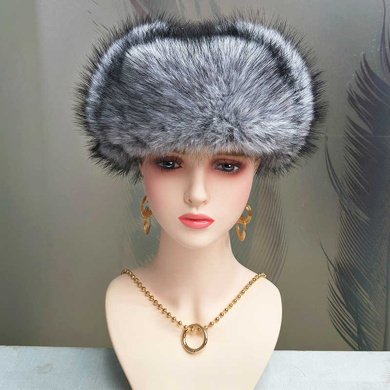 New Feng Hat Thickened Warm Plush Hat Winter Fleece Cotton Hat Outdoor Travel Cold Protection Ear Protection Feng Hat H251020