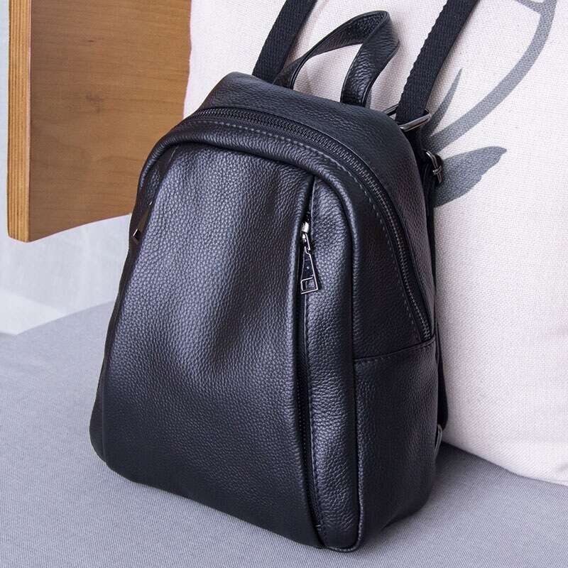For Women New Trendy Large Capacity Practical Genuine Soft Leather Casual Women S Backpack Travel Bag High Quality