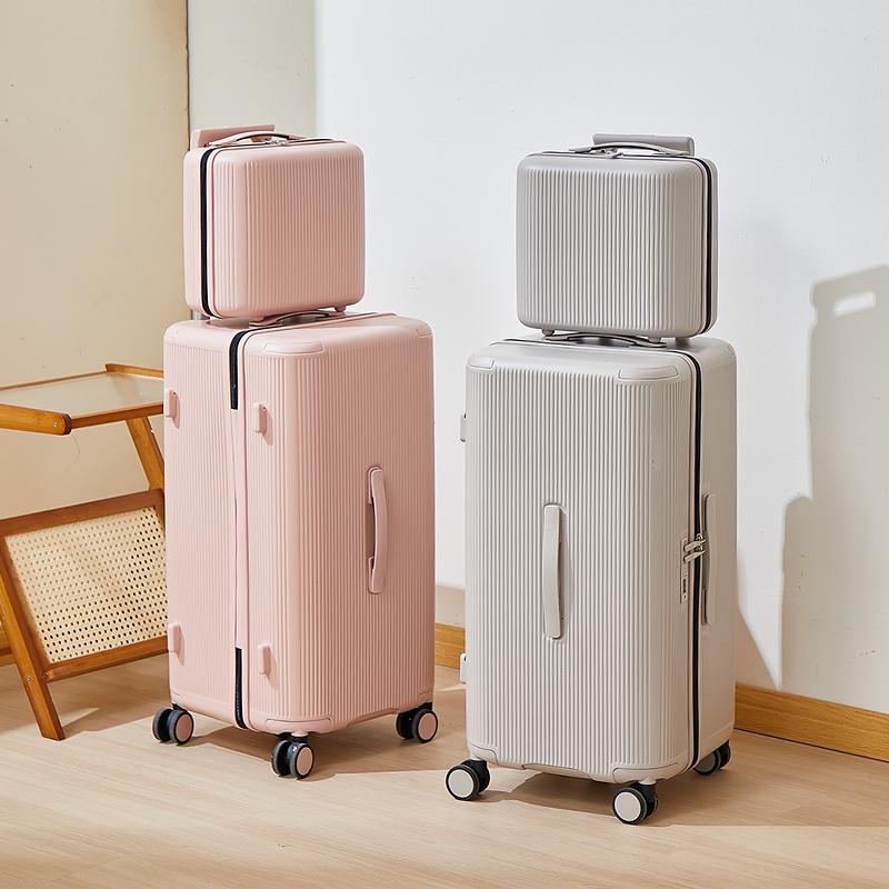 Women's Sports Luggage, Large Capacity PC Travel Suitcase with Silent Wheels, Minimalist Luxury Luggage-25019