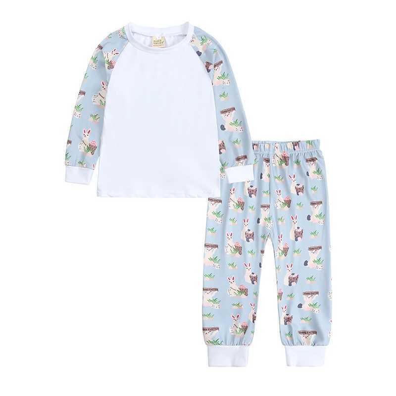 2025 Easter For Kids Clothing Girls Costume Childrens Pajamas Sets TopsPants Teenager Sleepwear Boys Outfits L251021RQDW