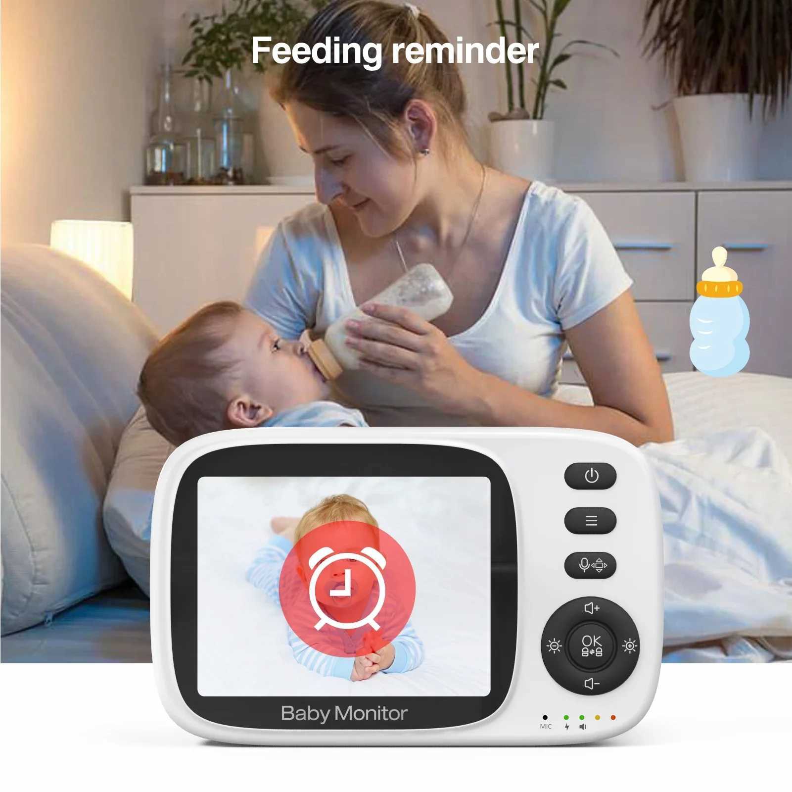 MC632APTZ 32 2x Zoom Baby Monitor Night Vision Music Temperature Detection TwoWay Intercom Baby Monitor 1200 MAh Battery J251121