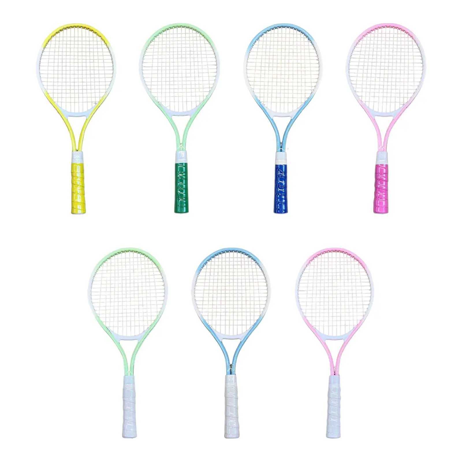 Tennis Racket Tennis Equipment Lightweight Aluminum Alloy Frame Nonslip Grip W251021
