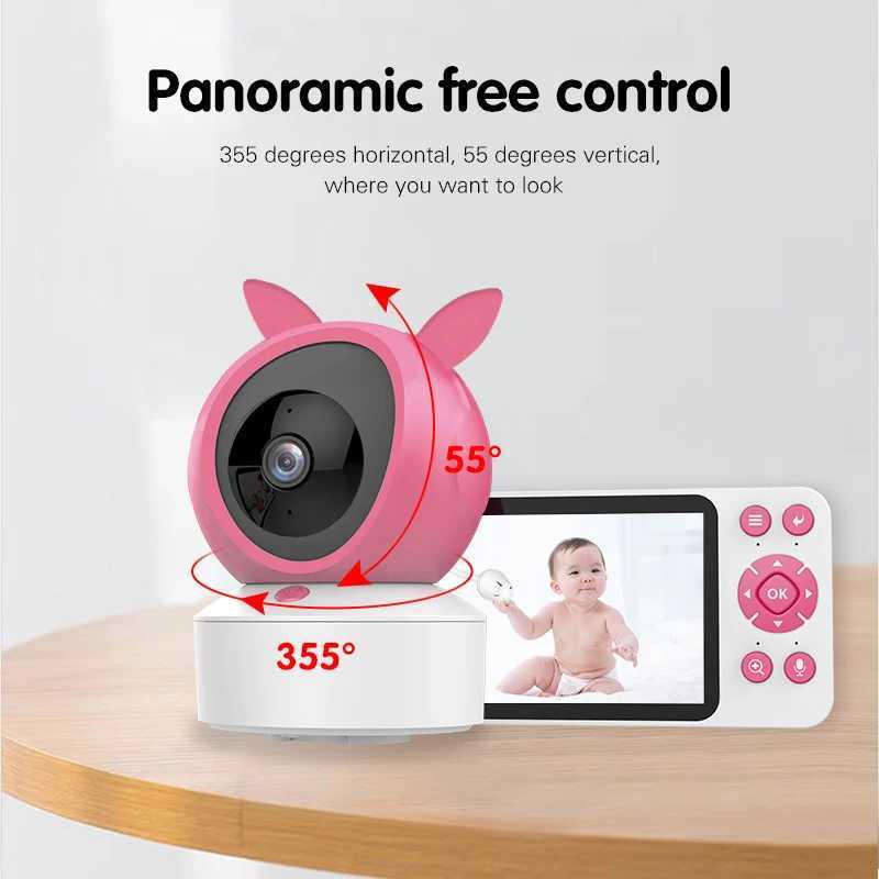 DANMINI 5 TuyaAPP Baby Monitor Security Protection Wireless PTZ Surveillance Camera with Infrared Night Vision Motion Detection J2511211