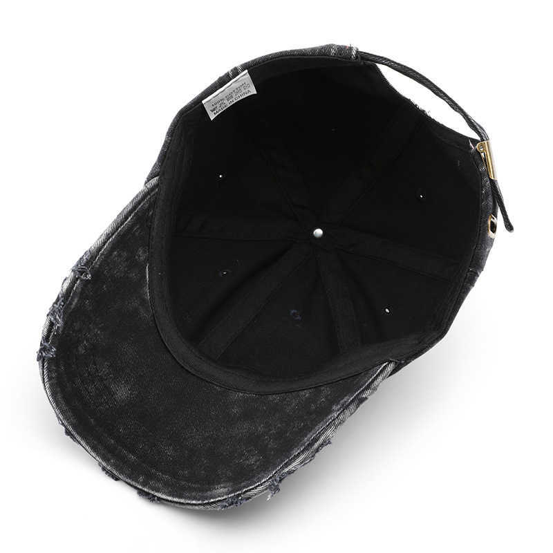 Womens Autumn Winter Washed Solid Color Baseball Cap Outdoor Mens Travel Sun Protection Sunshade Warm Duck H251020