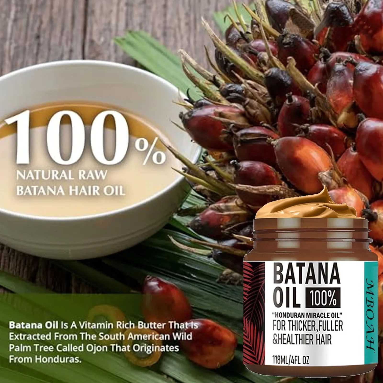 Luxury Unrefined Batana Oil Get Shampoo&Conditioner Fuller Thicker Healthier Conditioner Haircare Silky Hair Nutrition X260403