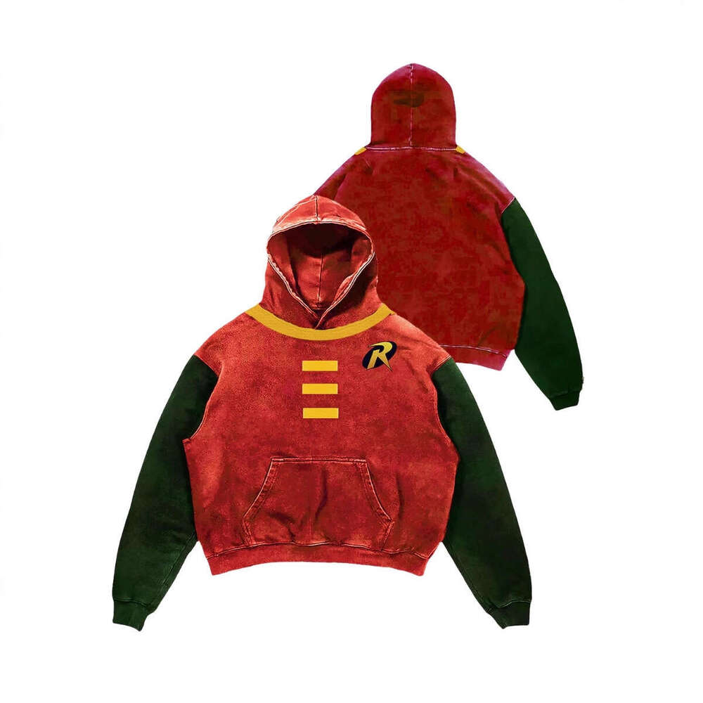 Comfrt Solid Color Washed Hoodie Sweatshirt and Sweatpants Set for Couples