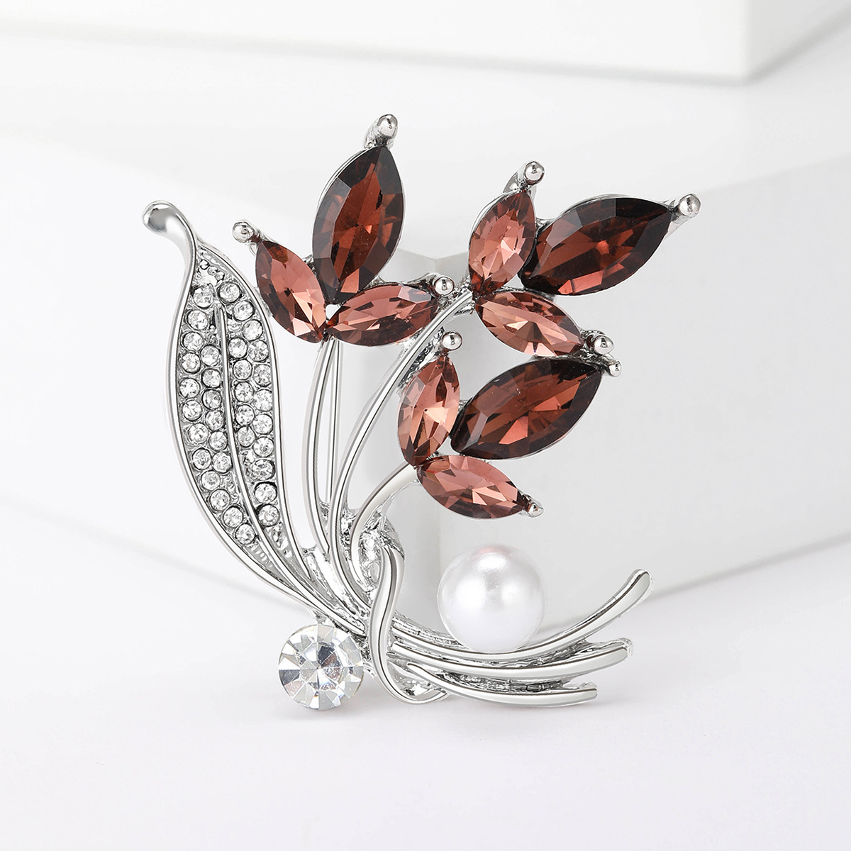 Designer brooch pin Butterfly Rose Brooch Luxury Fashion Creative Orchid Elegant Plum Blossom Brooch Jewelry Pin gift for women free shipping
