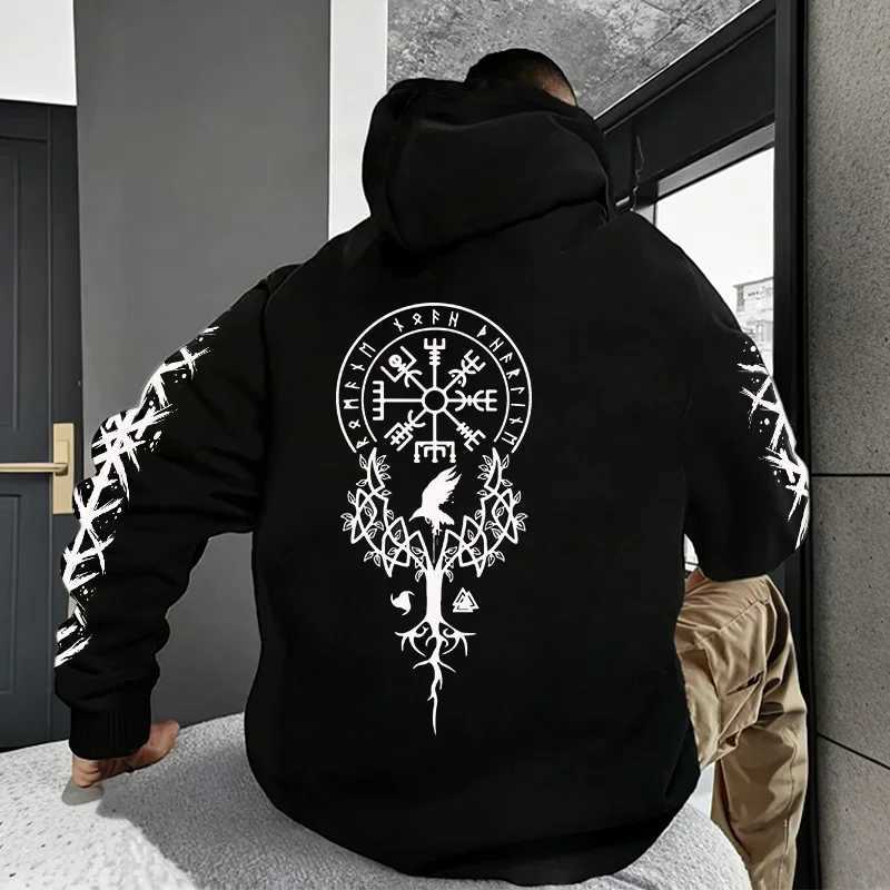 2025 New Arrival Man Hoodie High Quality Hooded Long Sleeve Sweatshirt Autumn Winter Male Daily Casual Sport Pullover Y2K Gothic W251021