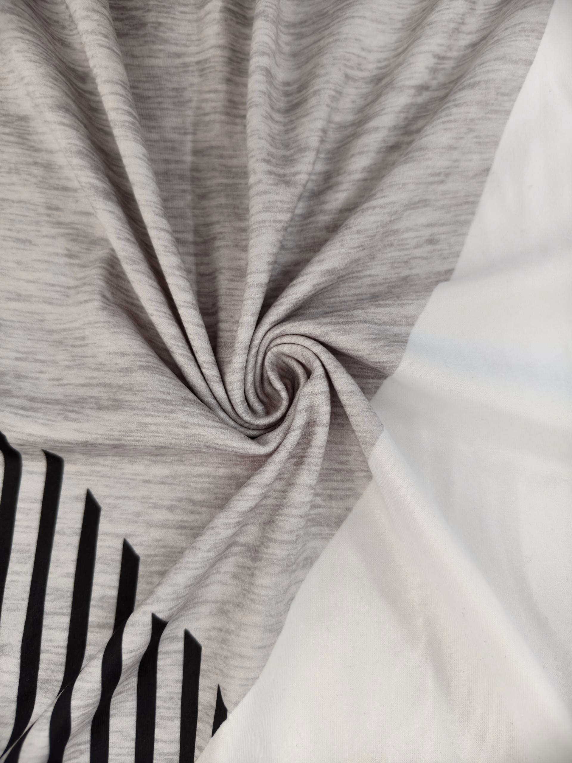 Women's Autumn New Geometric Printed Long Sleeve Top, Milk Silk Fashion Casual Commute Versatile Women's T-Shirt (S-XXL, Mixed Color)-CF5386