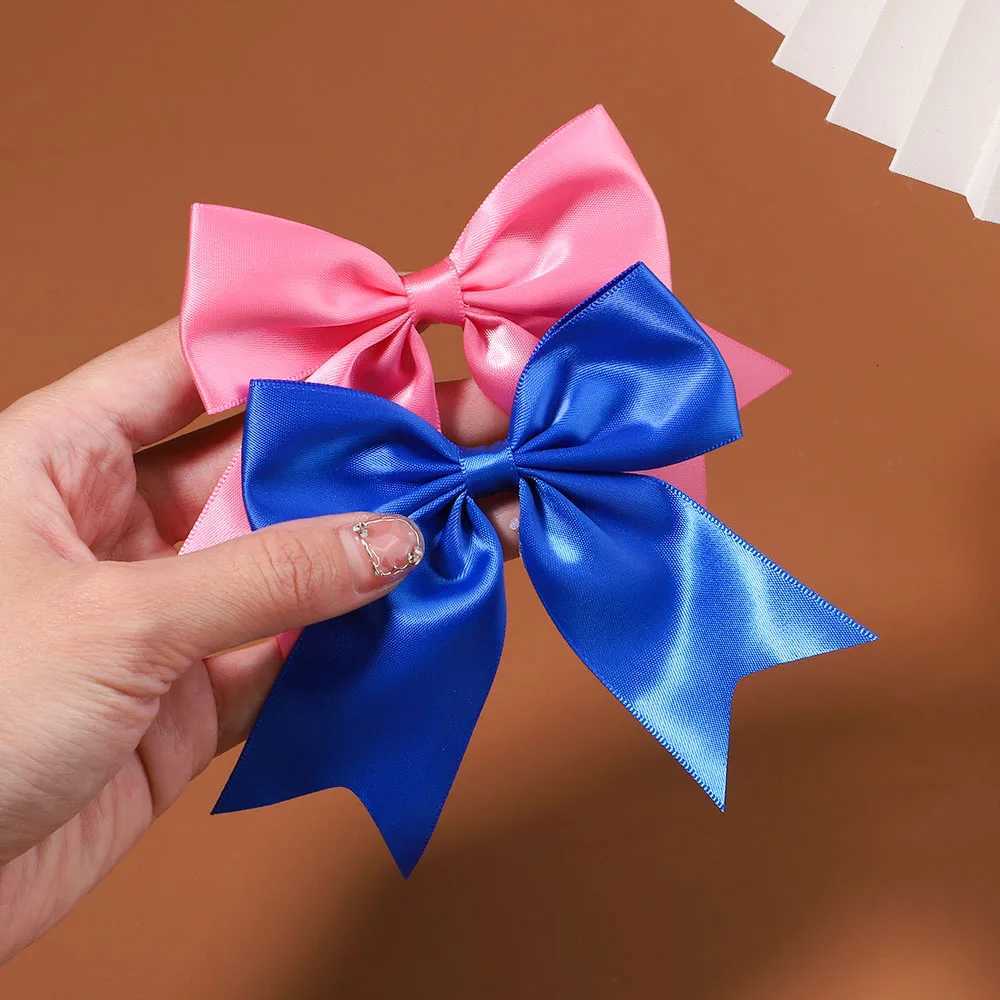 Wholesale 2Pcs Baby Bows Hair Clip For Kids Girls Solid Color Hairpins Barrettes Handmade Headwear Hair Accessories 452InchesW254021