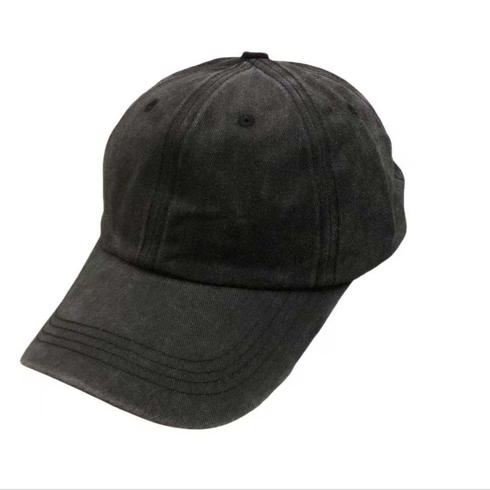 Plain Washed Baseball Cap for Men and Women Outdoor Sun Hat Embroidery Printing Diy Trendy Hat H251020