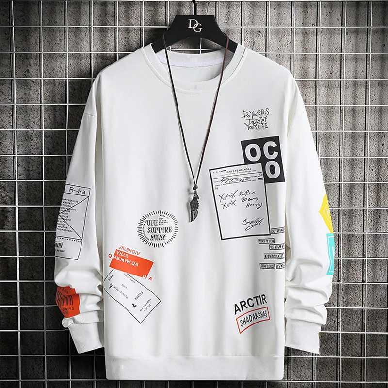 Sweatshirt for Mens Clothing New in Hoodies Sweatshirts Hoodies Anime Y2k Clothes Sport Gym Graphic Hoodie Men Goth J251021