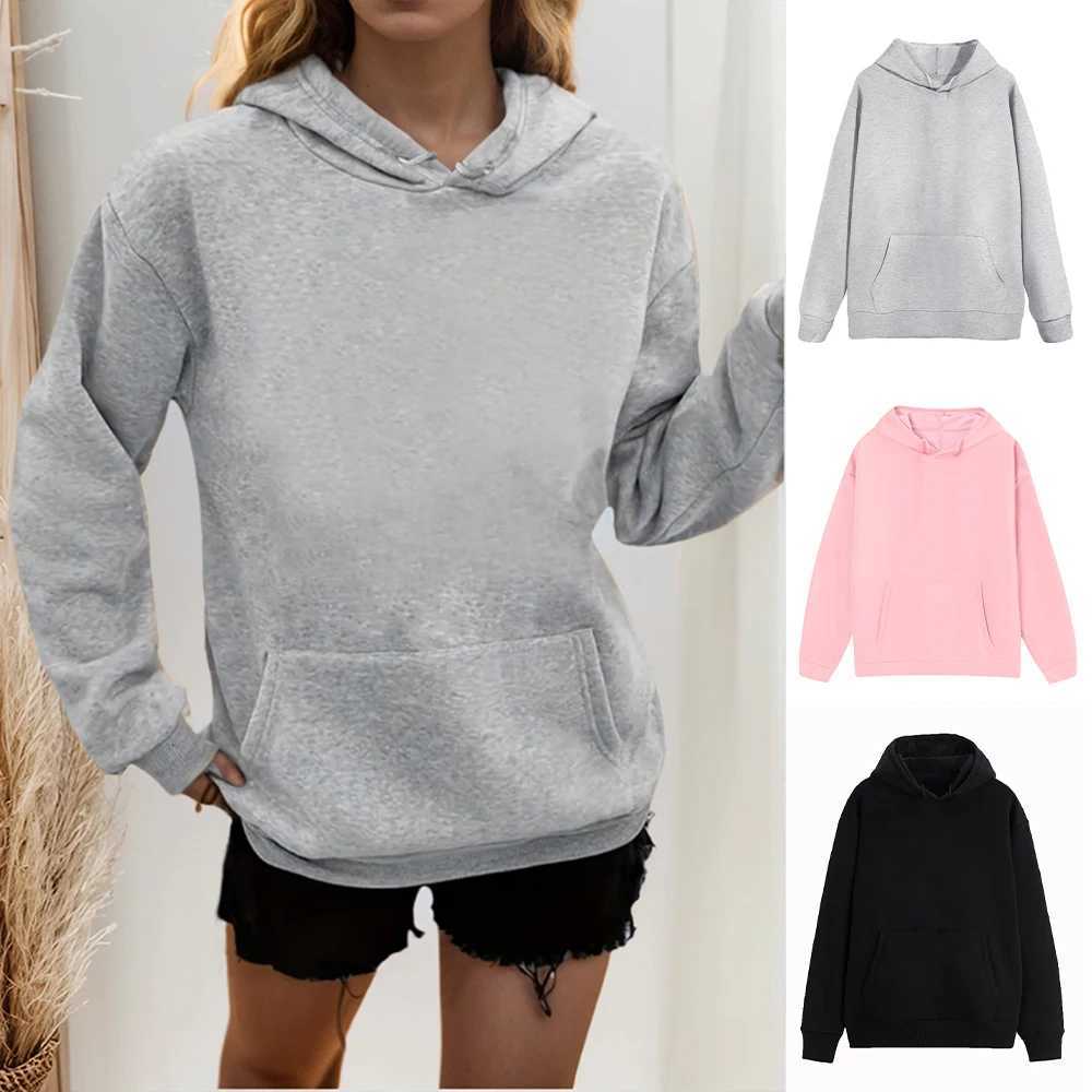 Men Woman Hoodies Sweatshirts Fashion Solid Color Black Gray Pink Hooded Hip Hop Fleece Hoody Mens Hoodie Streetwear W251021