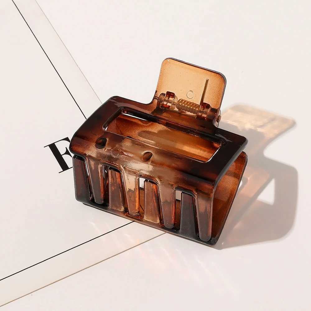 Korean Mixed Color Hair Claws 5cm Square Matte Colorful Cute Hairpin Small Grab Clips Hair Clip Hair Accesseries Gifts for GirlsW254021