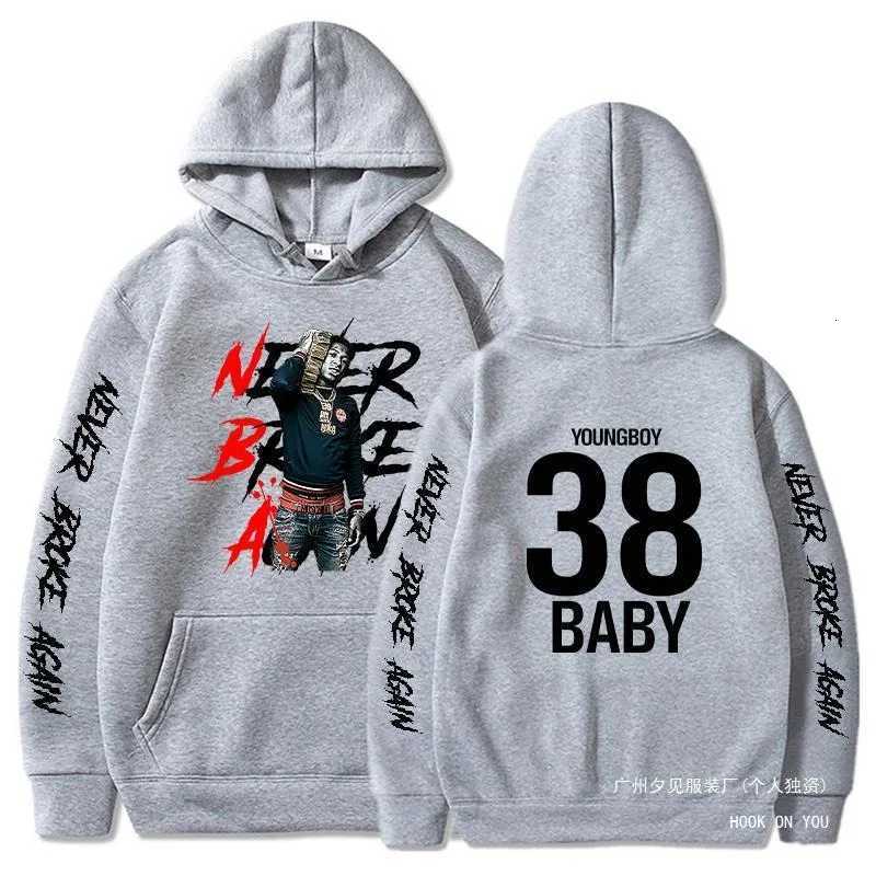 Never Broke Again Hoodies Men Fashion YoungBoy Graphic Print Unisex Printed Hooded Street Wear Hooded Shirt Pullover Harajuku W251021