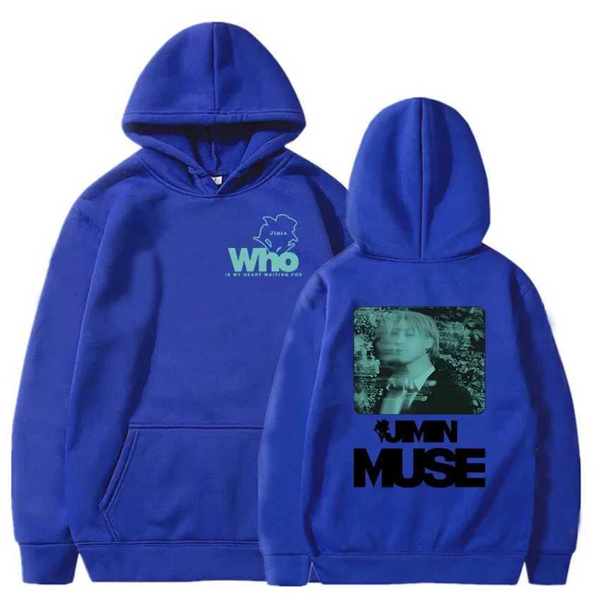 Jimin Muse is my favorite hoodie member Korean sweatshirt graphic winter mens casual hoodie streetwear W251021