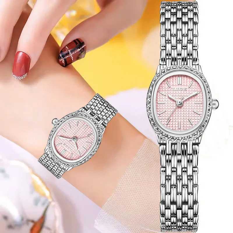 LIGE New Quartz For Women Top Brand Luxury Creative Steel Waterproof Ladies Fashion Elegant Womens BraceletXJ251021