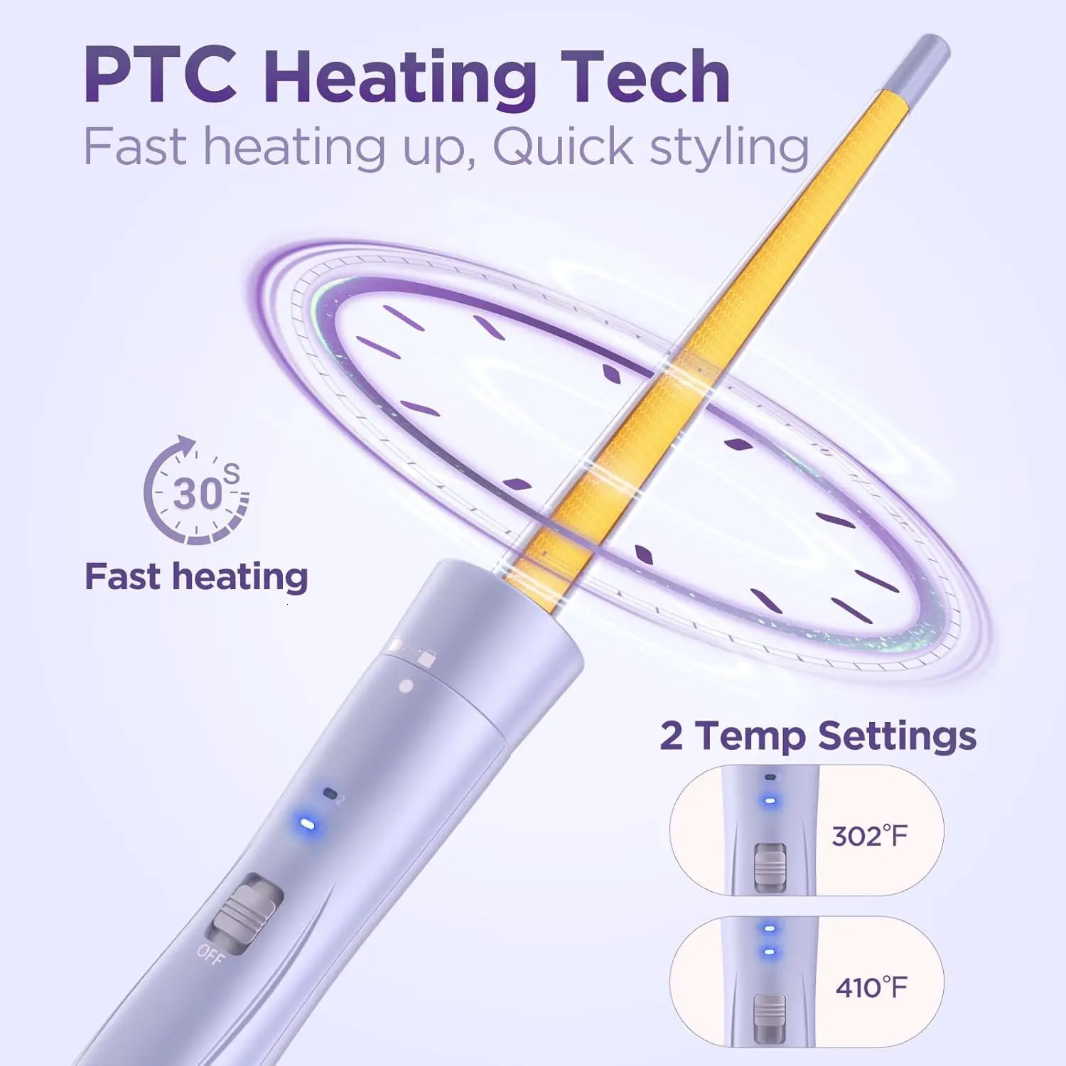 OPE PRO 5 in 1 Wand Curling IronCurling Wand Set with Hair Straightener 3 Barrels Hair Crimper Iron 3 Ceramic Curling Iro 251018