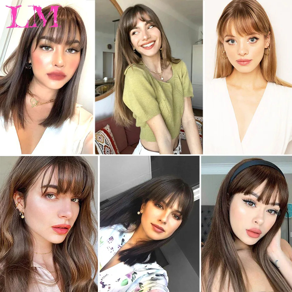 3D Bangs Invisible Seamless Head Hair Water Ripple Hair Air Bangs Head Overhead Natural Invisible Replacement Cover White Hair 251014