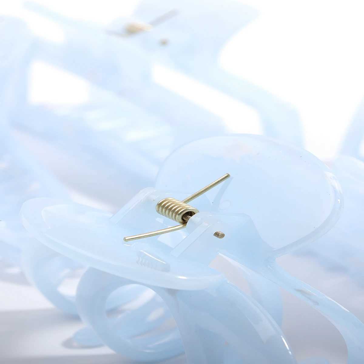 15pcsCream blue pan hair grab clip womens highquality large hair clip on the back of the head shark clip headwearW254021