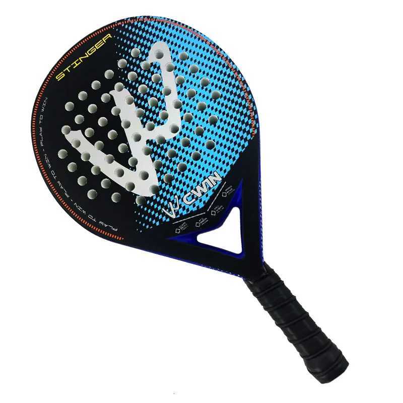 The new Padel racket Paddle racket 50 carbon fiber EVA elastic memory foam core Tennis racket Carbon fiber padel racket Gift W251021