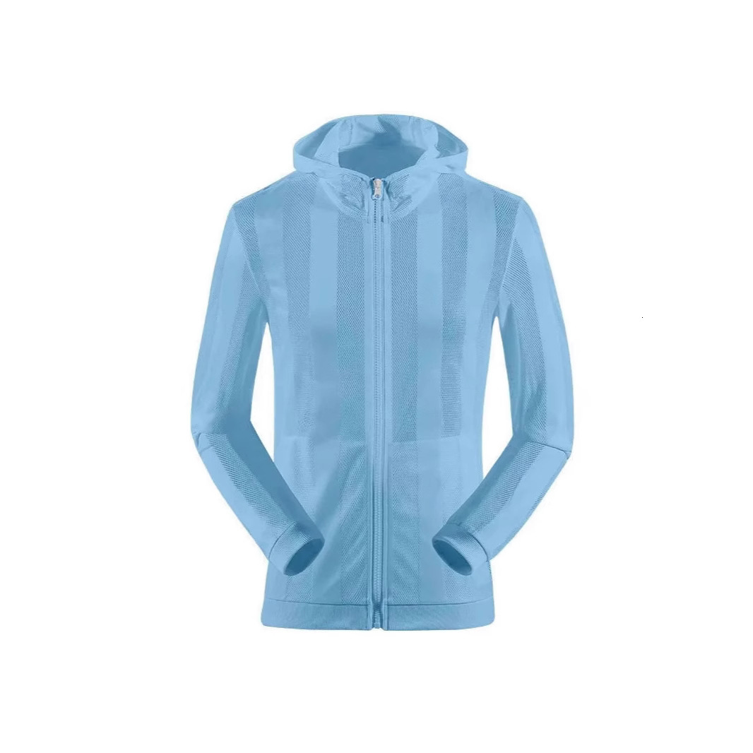 Designer Hoodie Jacket Tracksuit Men Polo Veste Coat Men's Sun Protection Jacket Summer Sun Protection Clothing Ultra-thin Breathable Hollow Out 